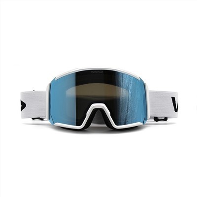 Белые лыжные очки женские