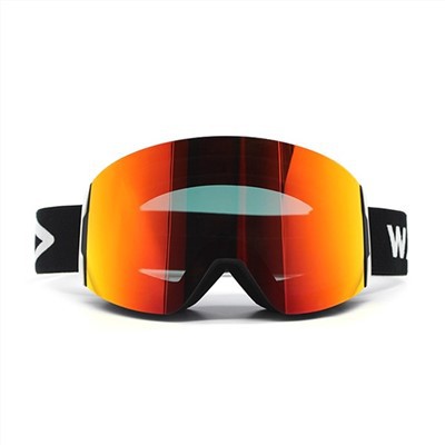 Лыжные очки с очками под ними